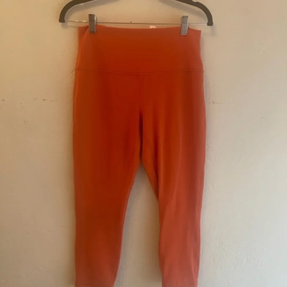 Lululemon  Leggings size 10 High Rise Pant  Canyon Orange
